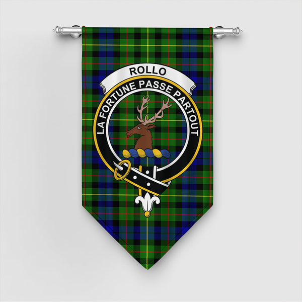 Rollo Modern Tartan Classic Crest Gonfalon