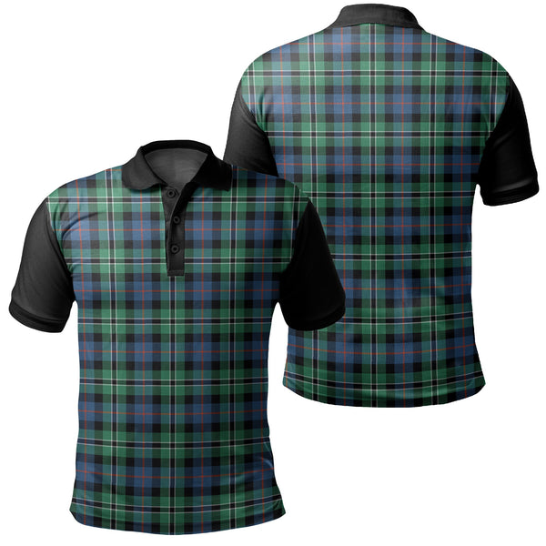 Rose Hunting Ancient Tartan Classic Polo Shirt Black Neck 1 Style