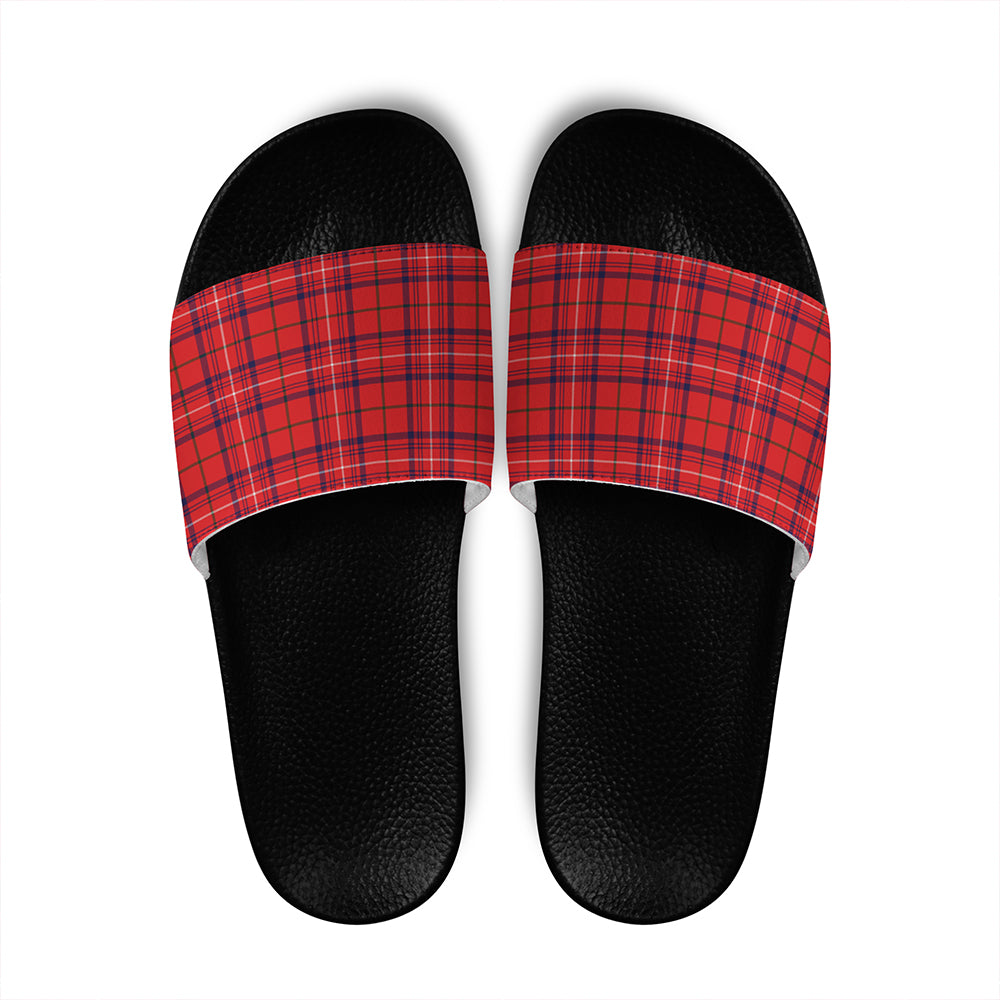 Rose Modern Tartan Classic Slide Sandals