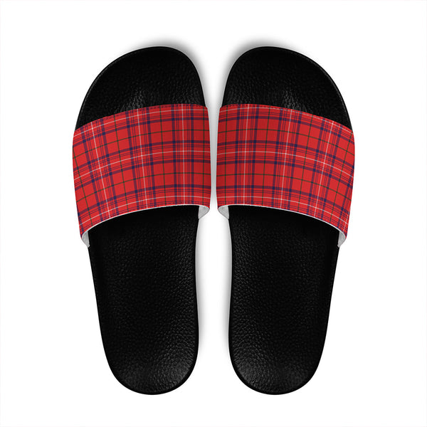 Rose Modern Tartan Classic Slide Sandals