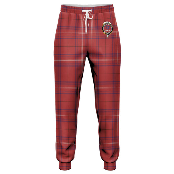 Rose of Kilravock Weathered Clan Badge Tartan Jogger Pants