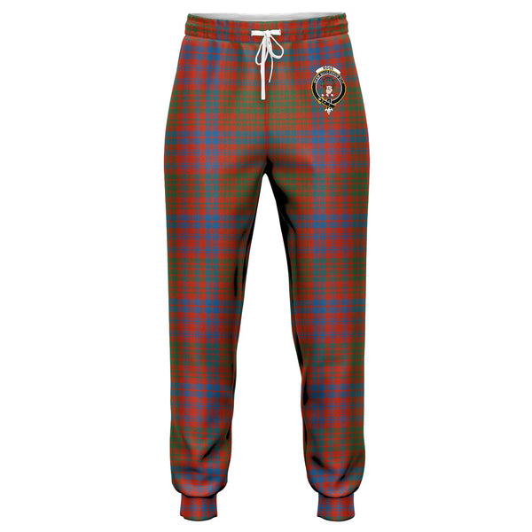 Ross Ancient Clan Badge Tartan Jogger Pants