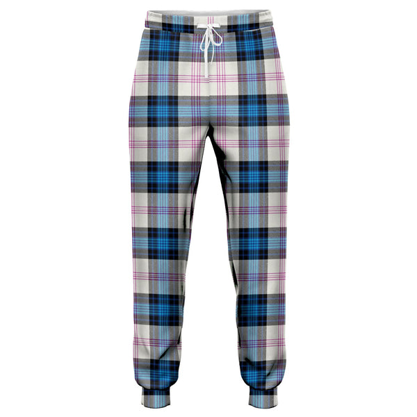 Ross Dress Blue Modern Tartan Jogger Pants