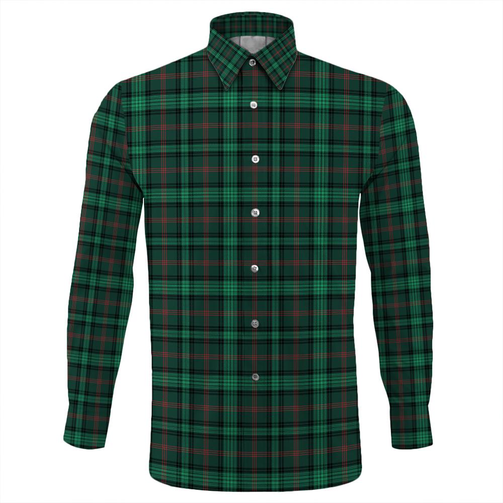 Ross Hunting Modern Tartan Classic Long Sleeve Button Shirt