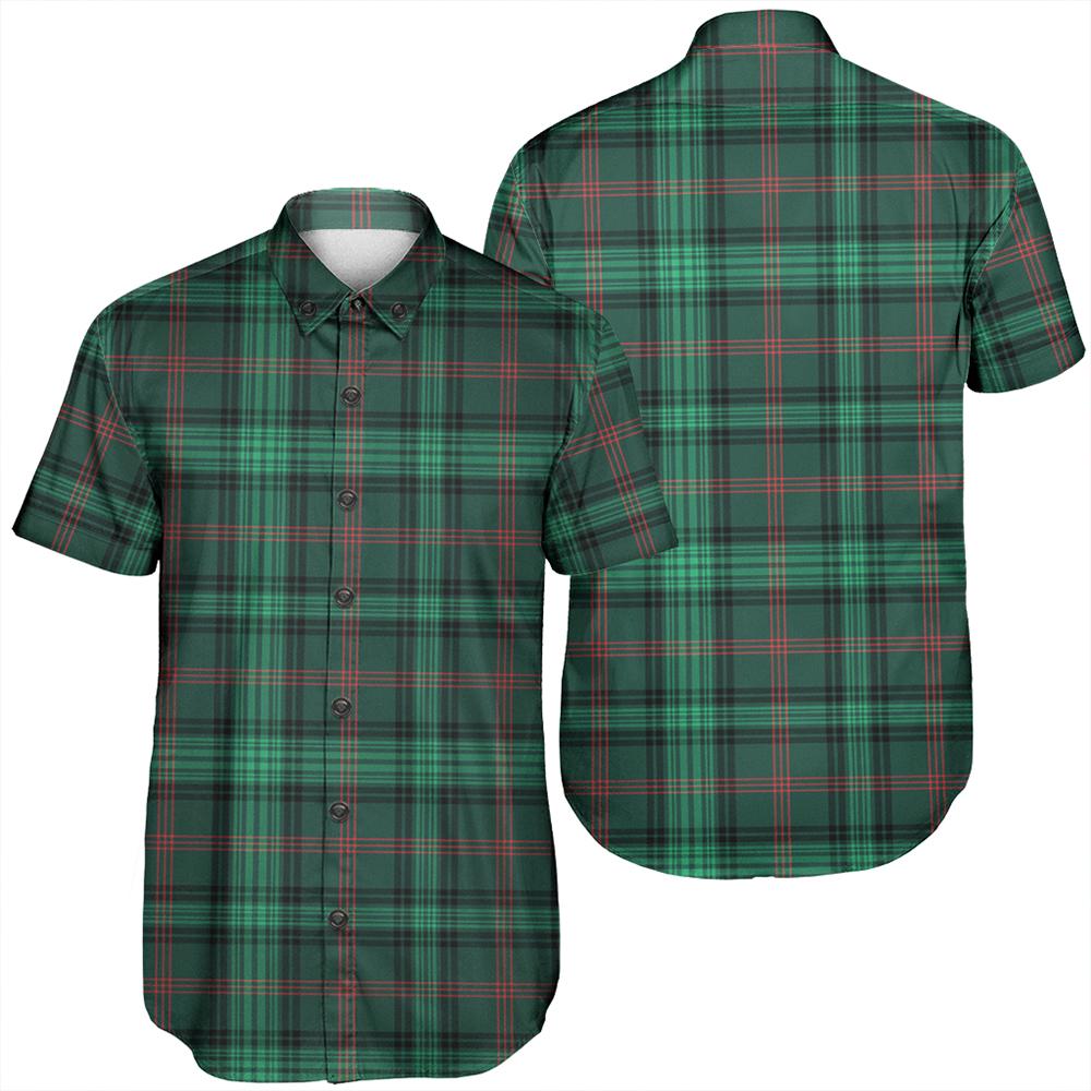 Ross Hunting Modern Tartan Classic Short Sleeve Shirt