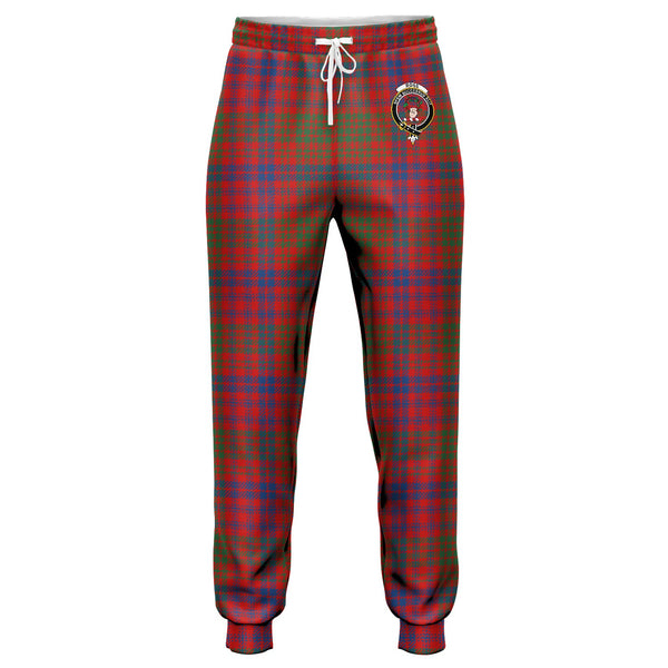 Ross Modern Clan Badge Tartan Jogger Pants