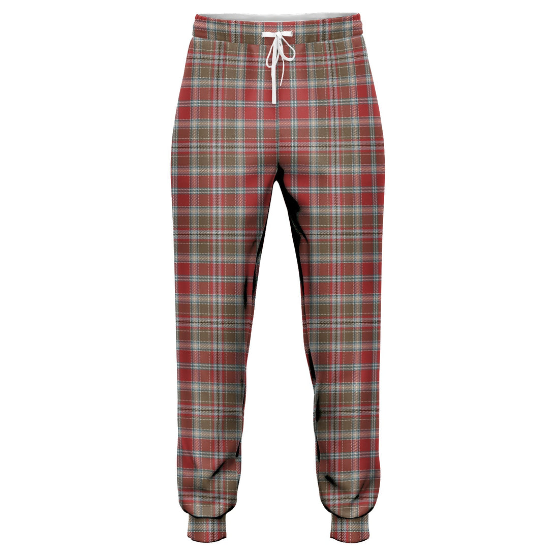 Ross Wedding Dress Weathered Tartan Jogger Pants