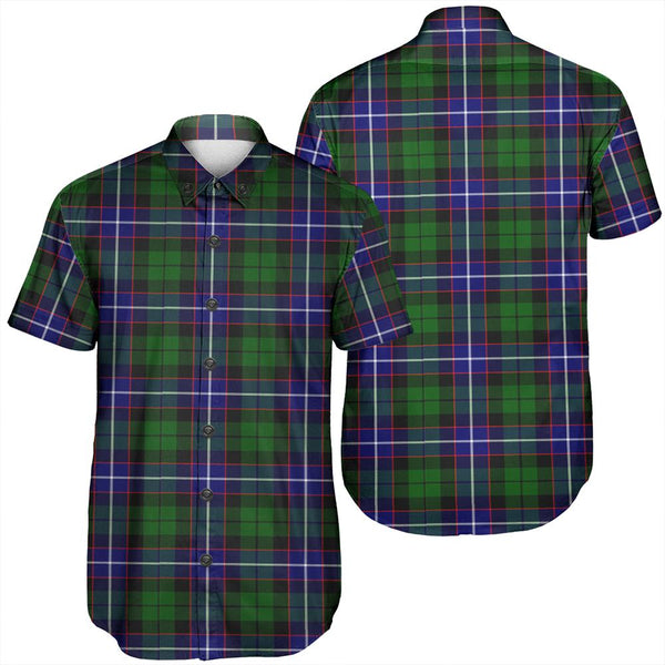 Russell Modern Tartan Classic Short Sleeve Shirt