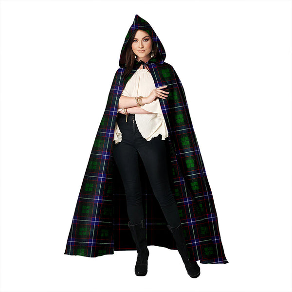 Russell Modern Clan Badge Tartan Hooded Cloak