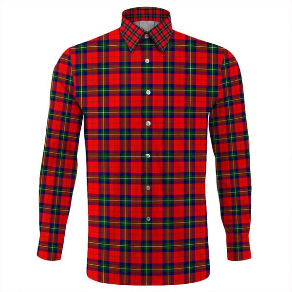 Ruthven Modern Tartan Classic Long Sleeve Button Shirt