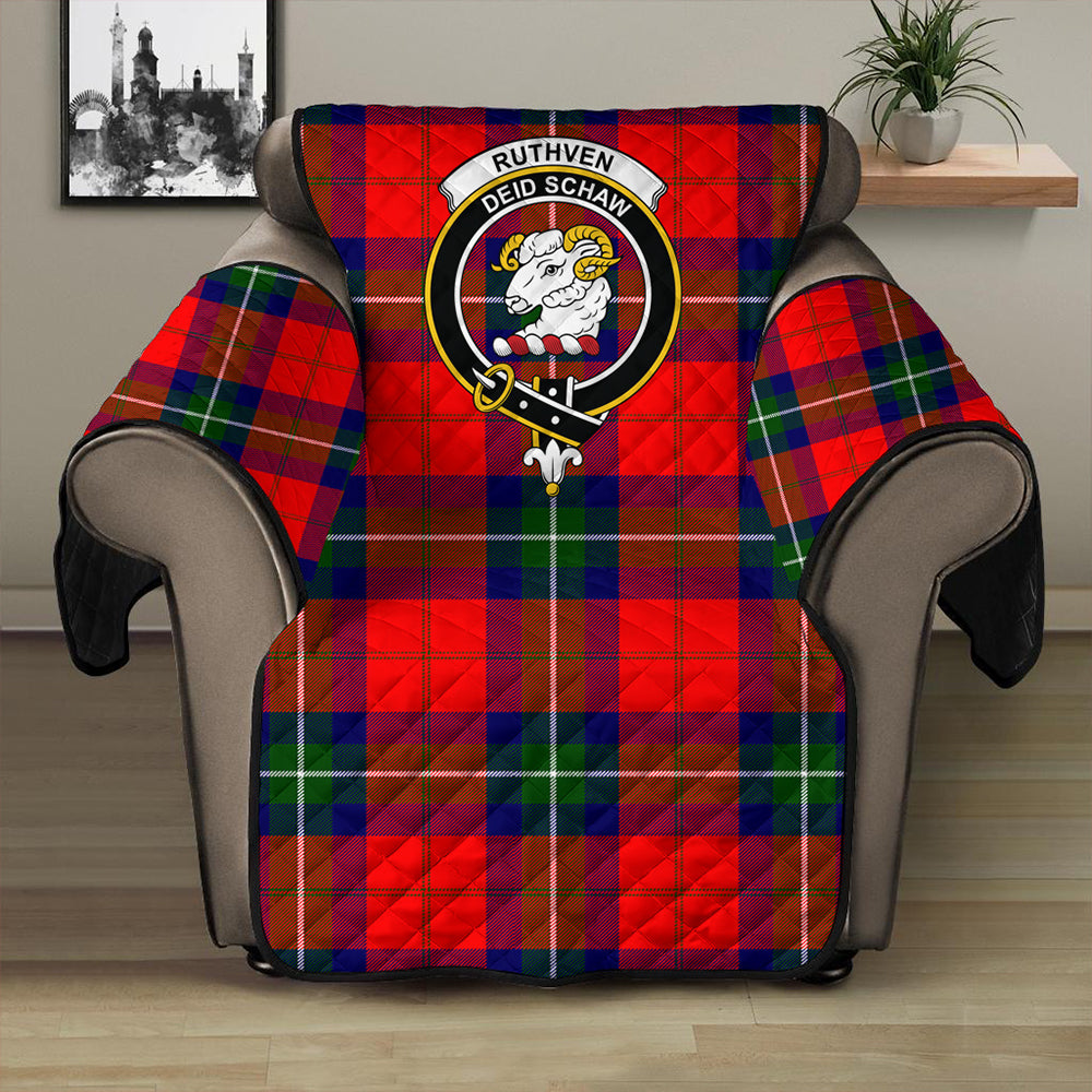 Ruthven Modern Tartan Classic Crest Sofa Protector