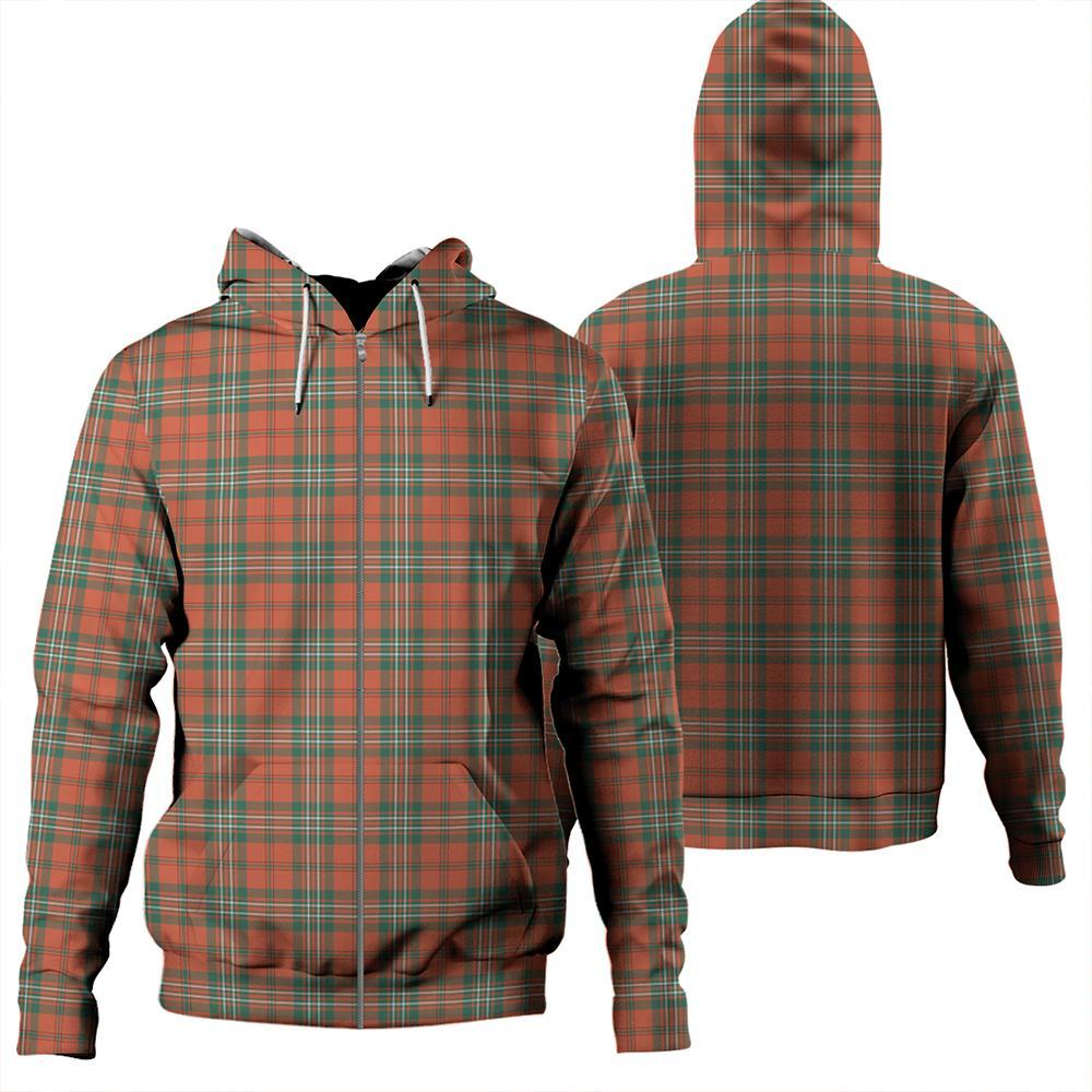 Scott Ancient Tartan Classic Zipper Hoodie