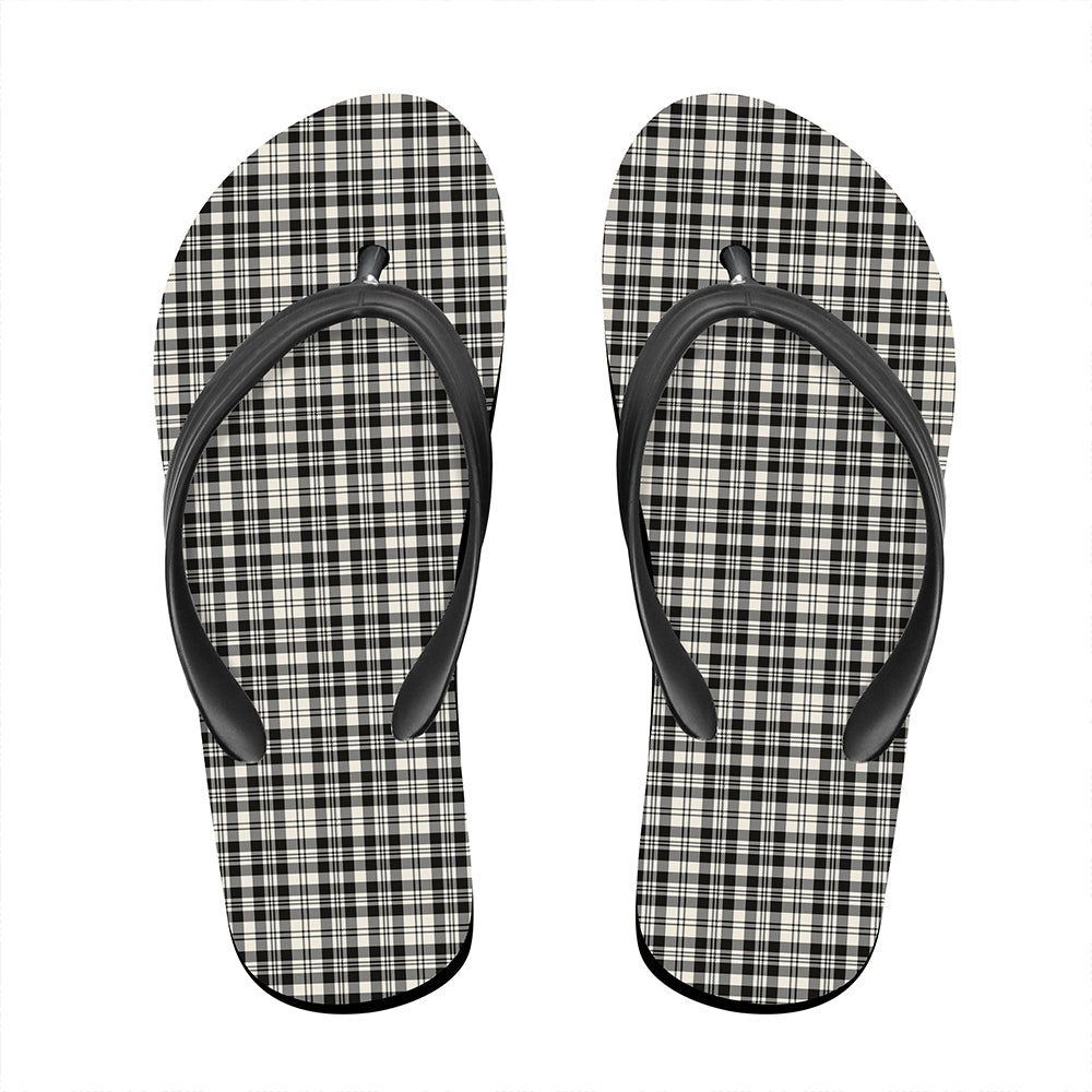 Scott Black & White Ancient Tartan Classic Flip Flop