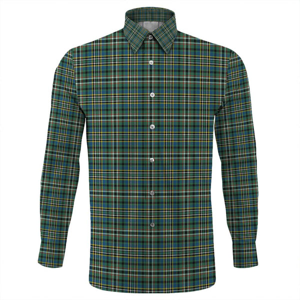 Scott Green Ancient Tartan Classic Long Sleeve Button Shirt