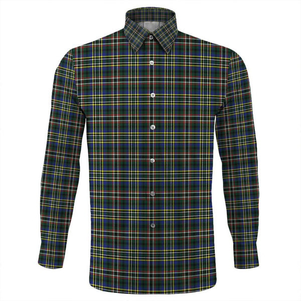 Scott Green Modern Tartan Classic Long Sleeve Button Shirt