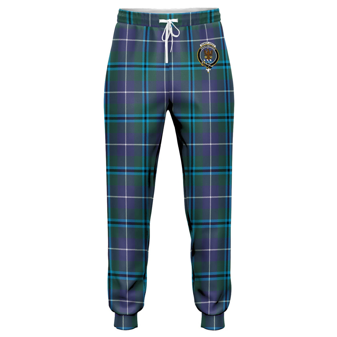 Sandilands Clan Badge Tartan Jogger Pants