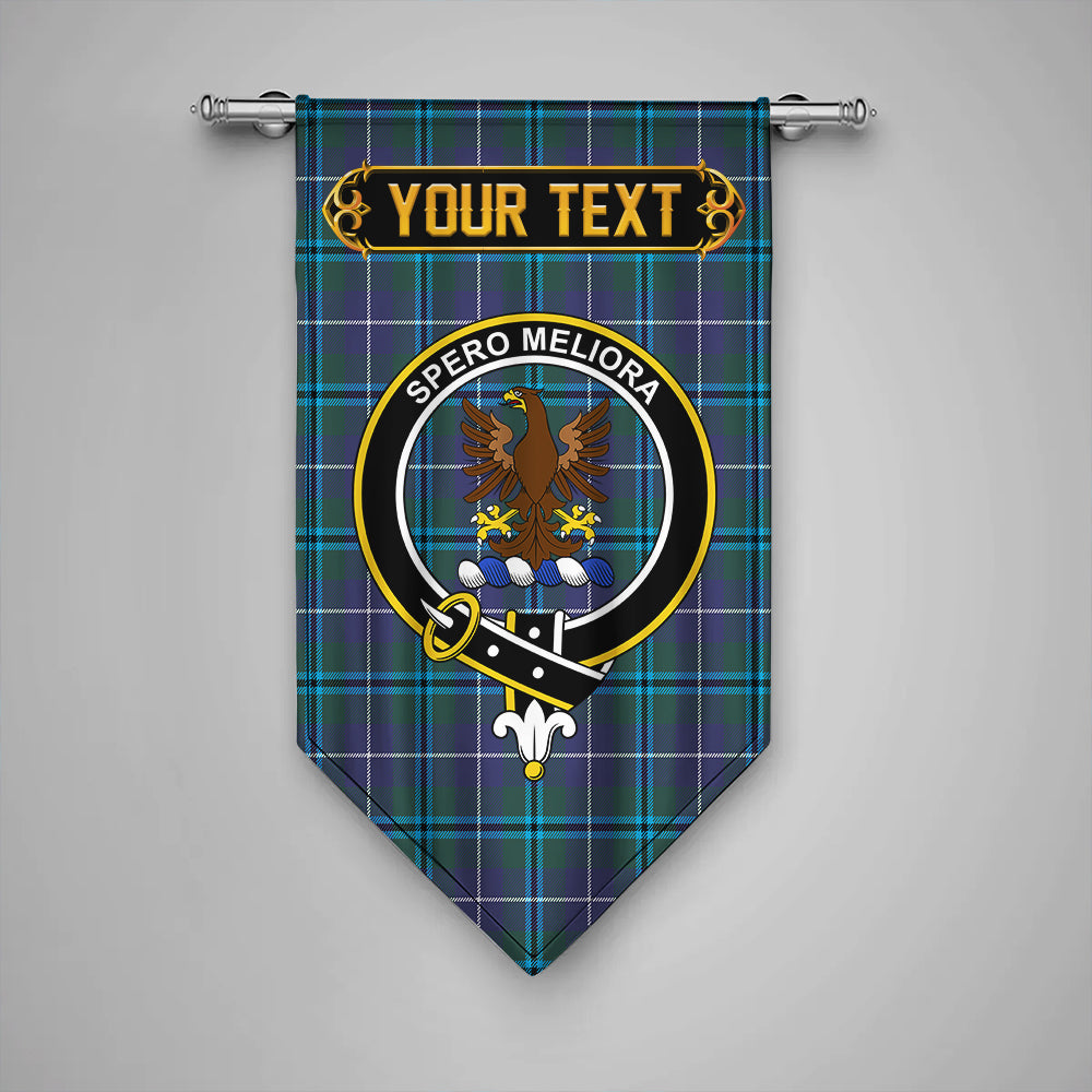 Sandilands Clan Badge Tartan Gonfalon Personalize