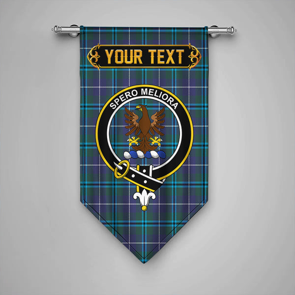 Sandilands Clan Badge Tartan Gonfalon Personalize