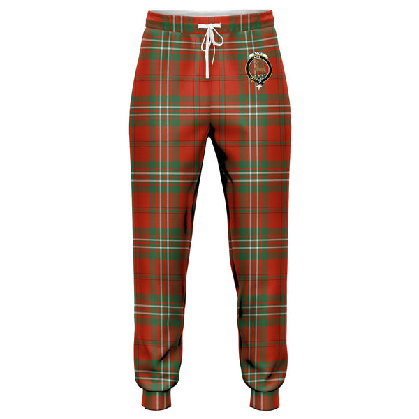 Scott Ancient Clan Badge Tartan Jogger Pants