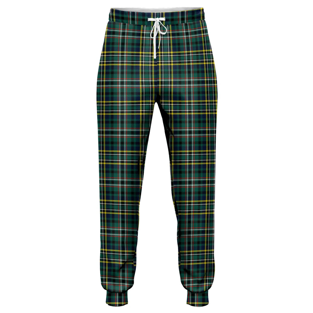 Scott Green Modern Tartan Jogger Pants