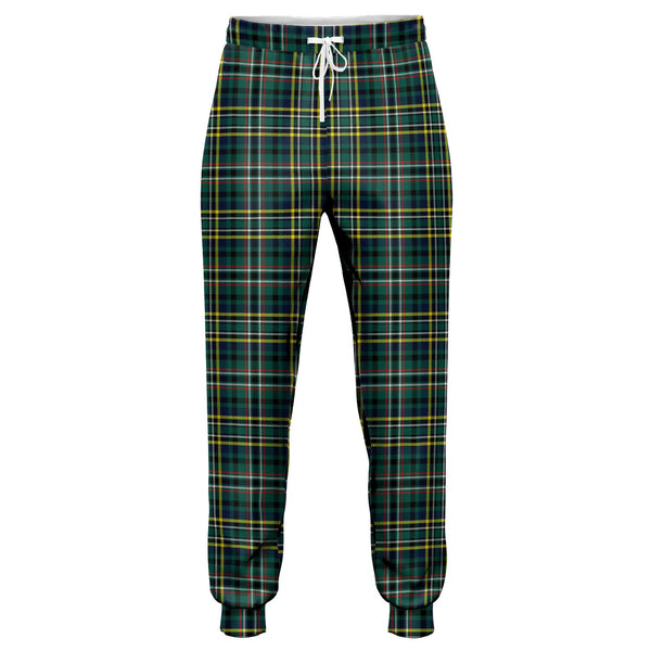 Scott Green Modern Tartan Jogger Pants