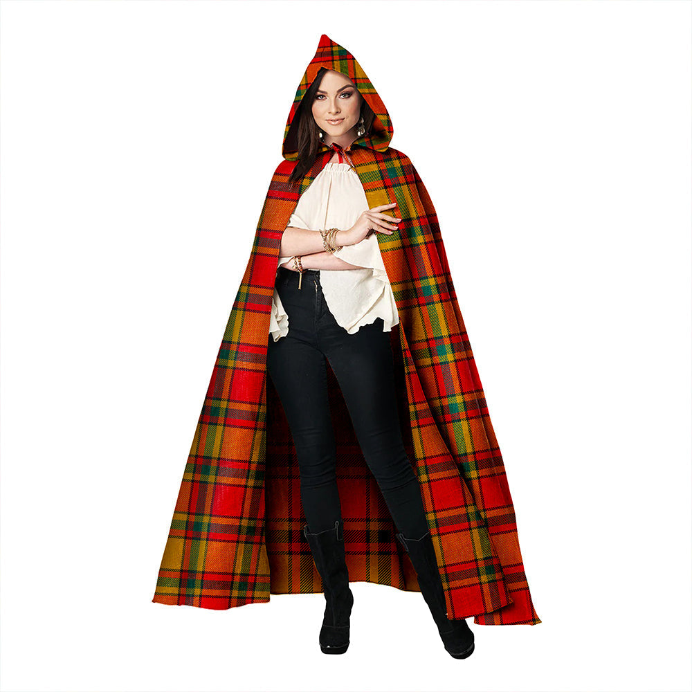 Scrimgeour of Glassary Modern Clan Badge Tartan Hooded Cloak