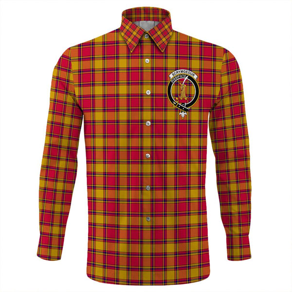 Scrymgeour Tartan Classic Crest Long Sleeve Button Shirt