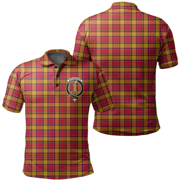 Scrymgeour Tartan Classic Crest Polo Shirt