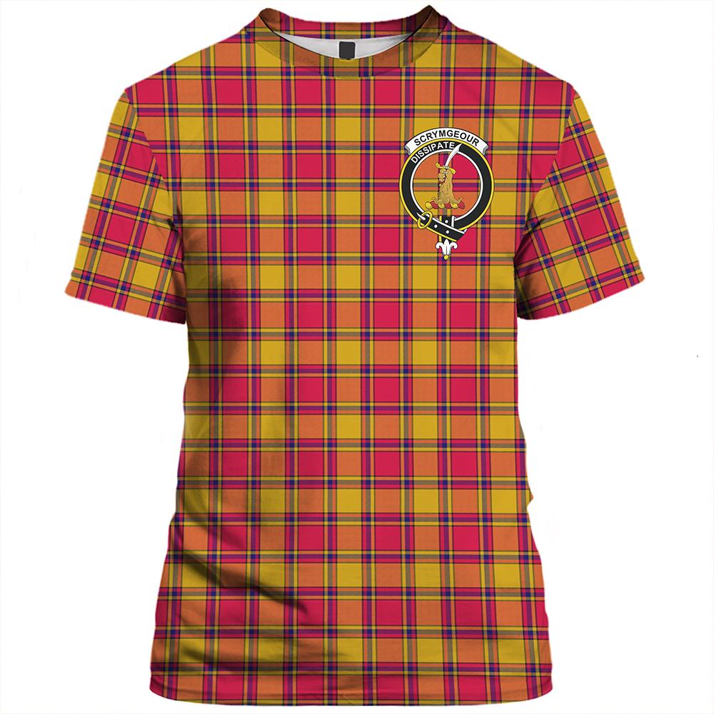 Scrymgeour Tartan Classic Crest T-Shirt