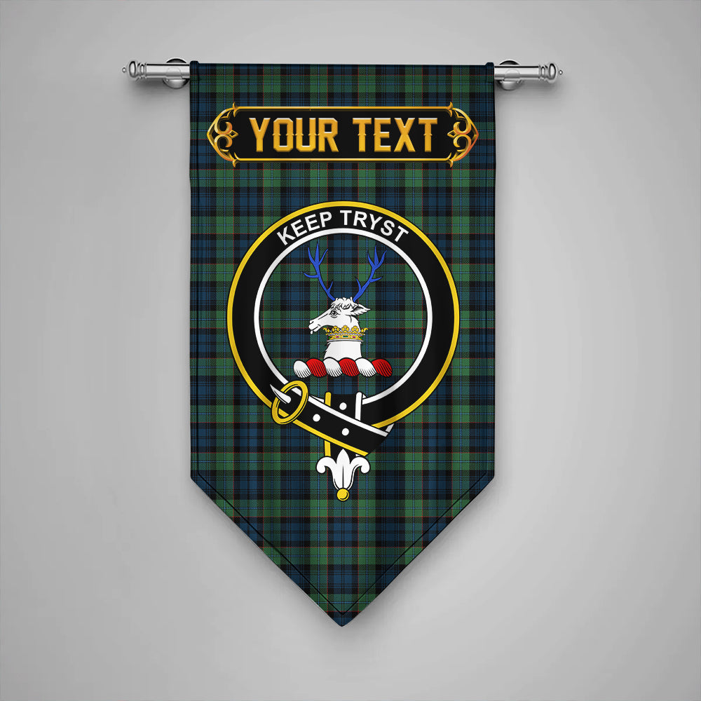 Sempill (Semple) Modern Clan Badge Tartan Gonfalon Personalize