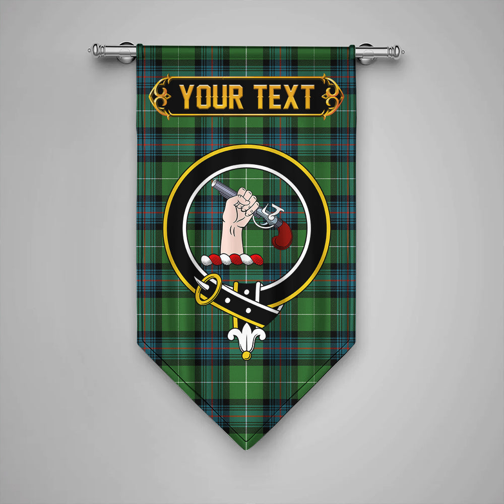 Semple Ancient Clan Badge Tartan Gonfalon Personalize