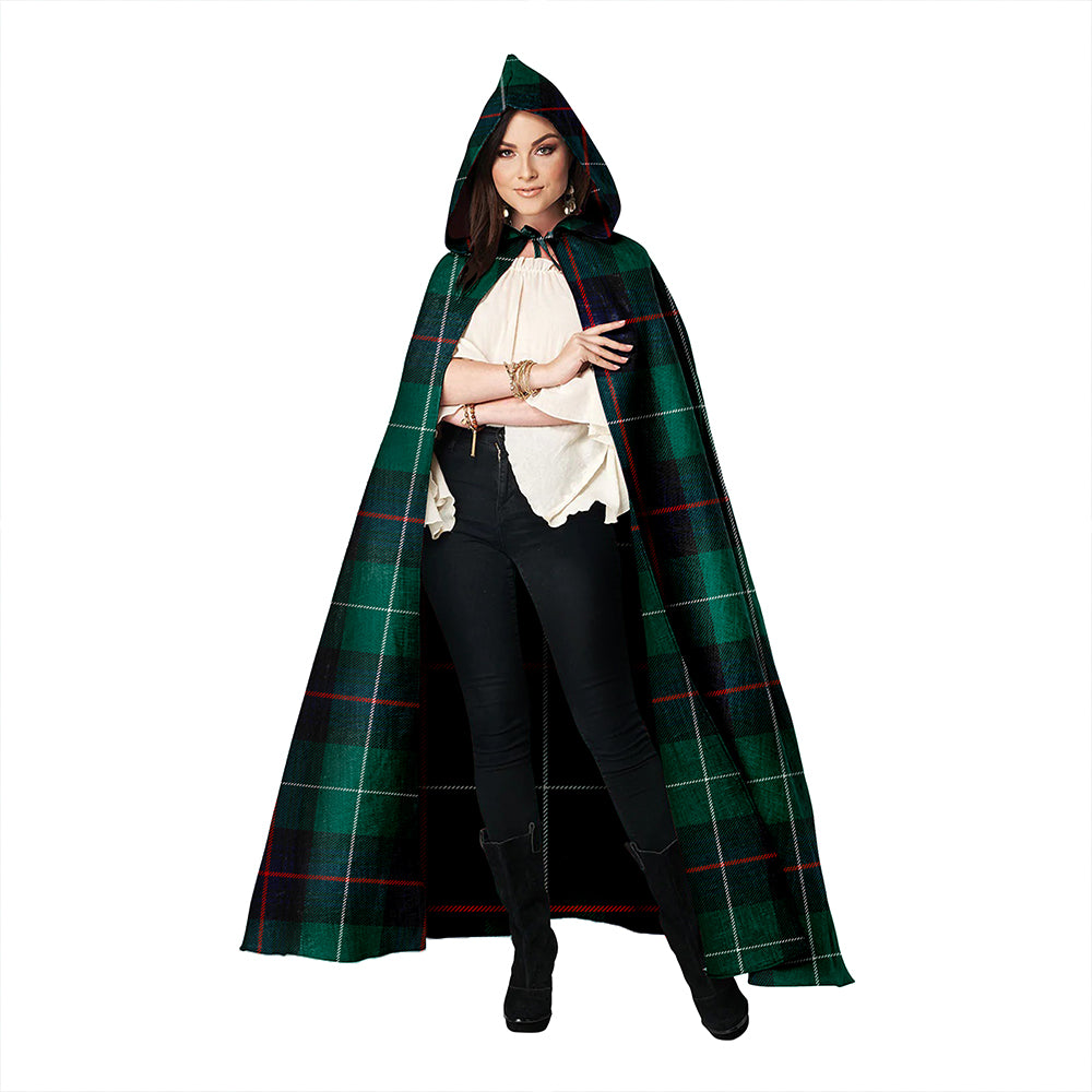 Semple Modern Clan Badge Tartan Hooded Cloak