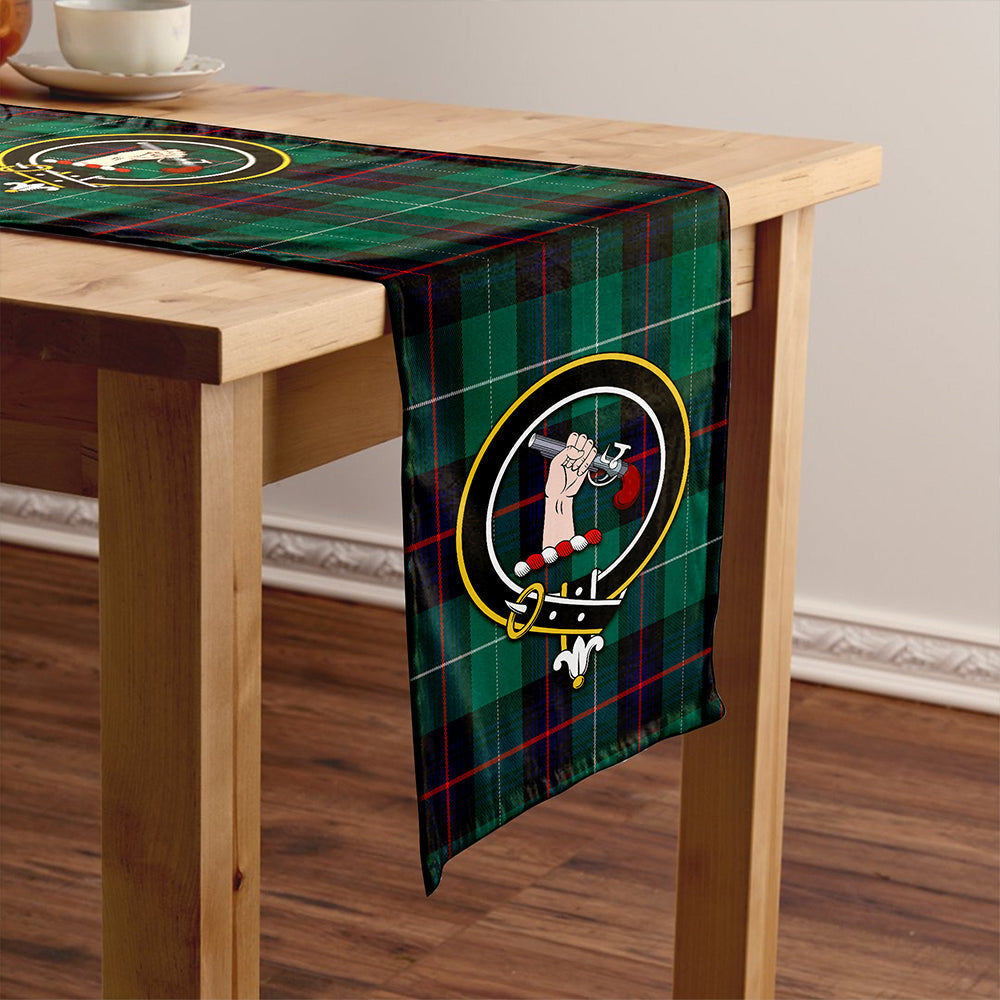 Semple Modern Clan Badge Tartan Table Runner