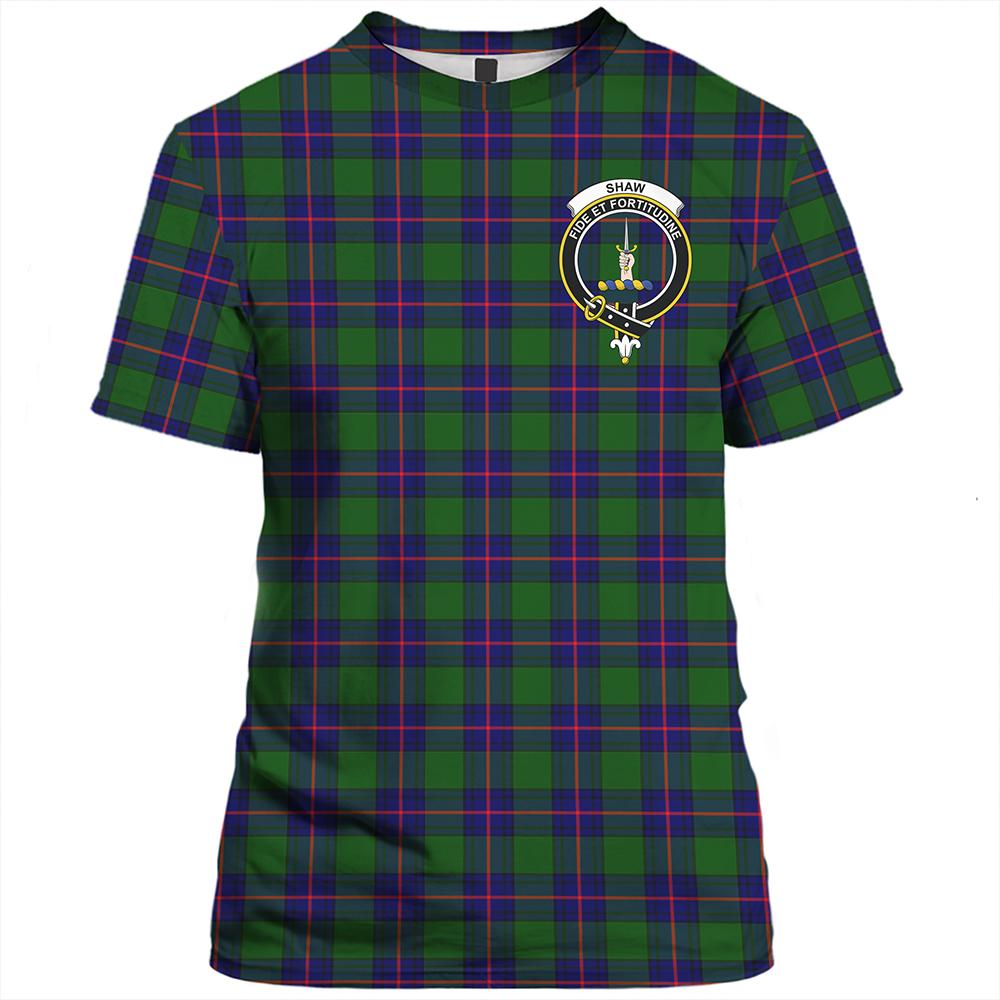 Shaw Modern Tartan Classic Crest T-Shirt