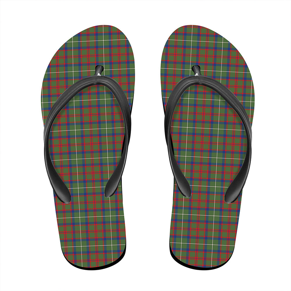 Shaw Green Modern Tartan Classic Flip Flop