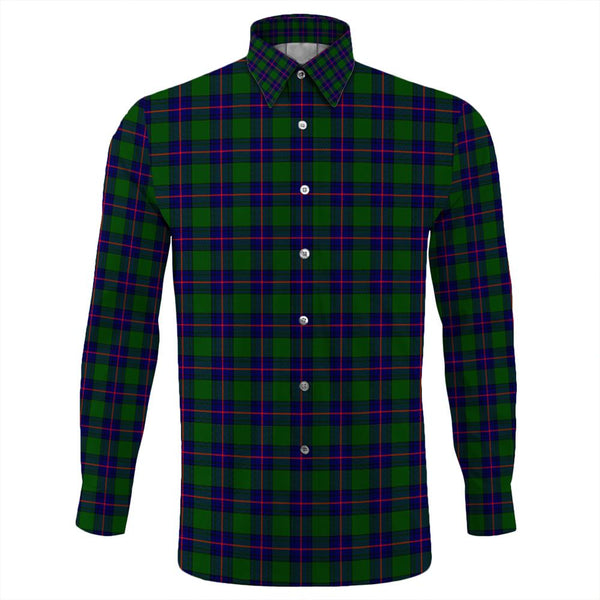 Shaw Modern Tartan Classic Long Sleeve Button Shirt