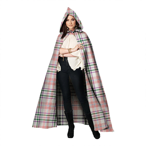 Shaw Women's Dress Modern Clan Badge Tartan Hooded Cloak