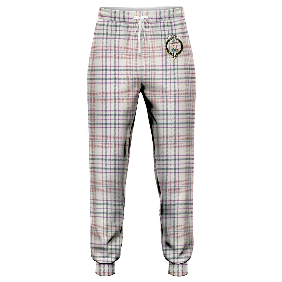 Shaw Women's Dress Weathered Clan Badge Tartan Jogger Pants