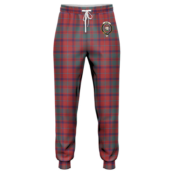 Shaw of Tordarroch Weathered Clan Badge Tartan Jogger Pants