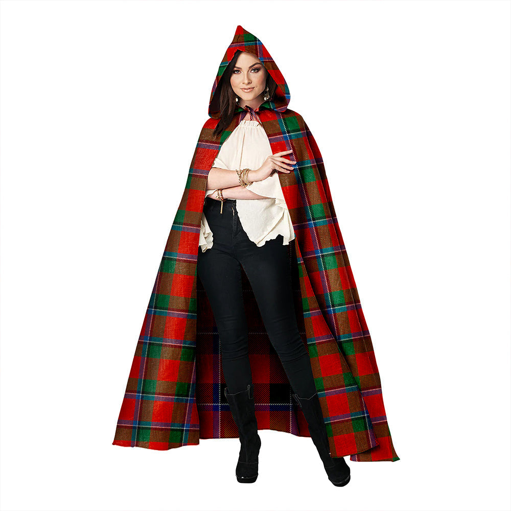 Sinclair Ancient Clan Badge Tartan Hooded Cloak