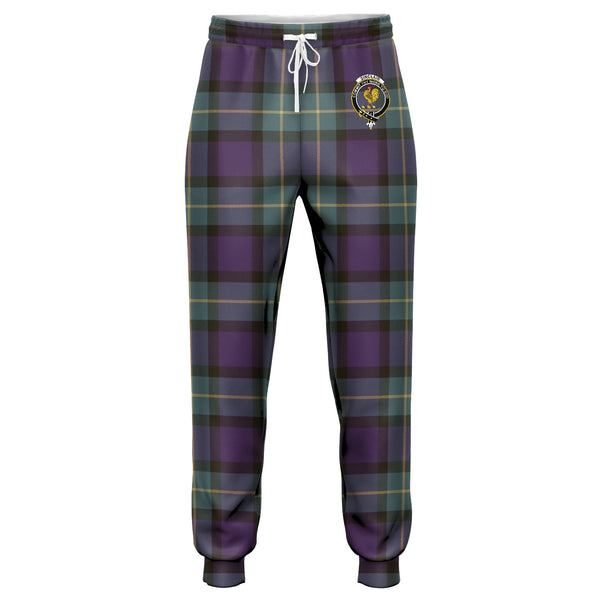 Sinclair of Ulster Weathered Clan Badge Tartan Jogger Pants