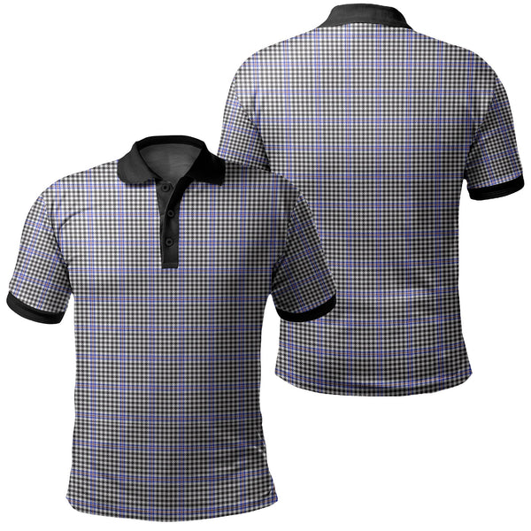 Sir Walter Scott Tartan Classic Polo Shirt Black Neck 2 Style