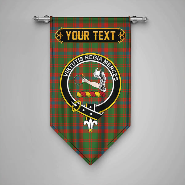 Skene Ancient Clan Badge Tartan Gonfalon Personalize