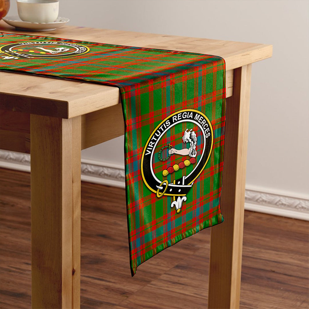 Skene Ancient Clan Badge Tartan Table Runner