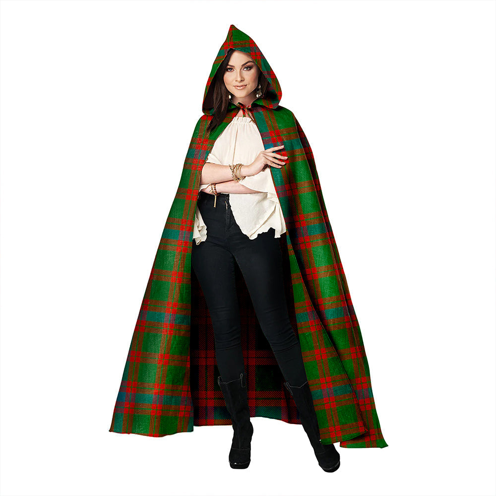 Skene Ancient Clan Badge Tartan Hooded Cloak