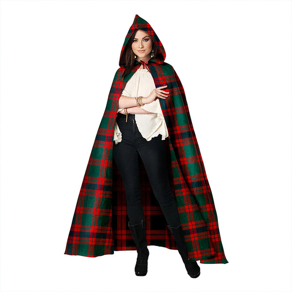 Skene Modern Clan Badge Tartan Hooded Cloak