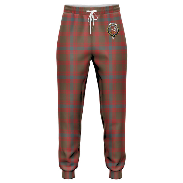 Skene Weathered Clan Badge Tartan Jogger Pants