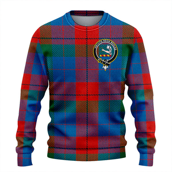 Skene of Cromar Ancient Clan Badge Tartan Knitted Sweater