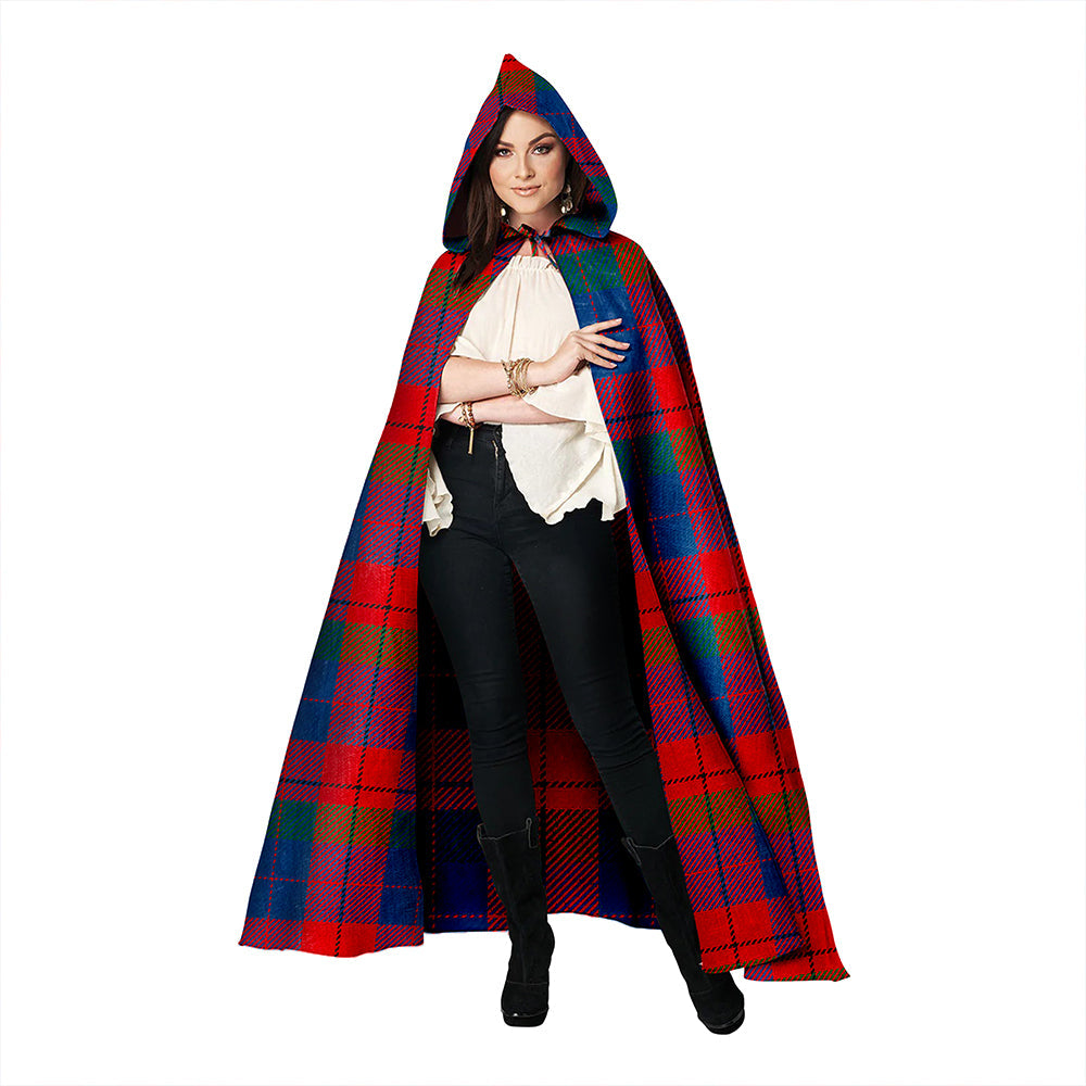 Skene of Cromar Modern Clan Badge Tartan Hooded Cloak