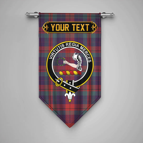 Skene of Cromar Weathered Clan Badge Tartan Gonfalon Personalize